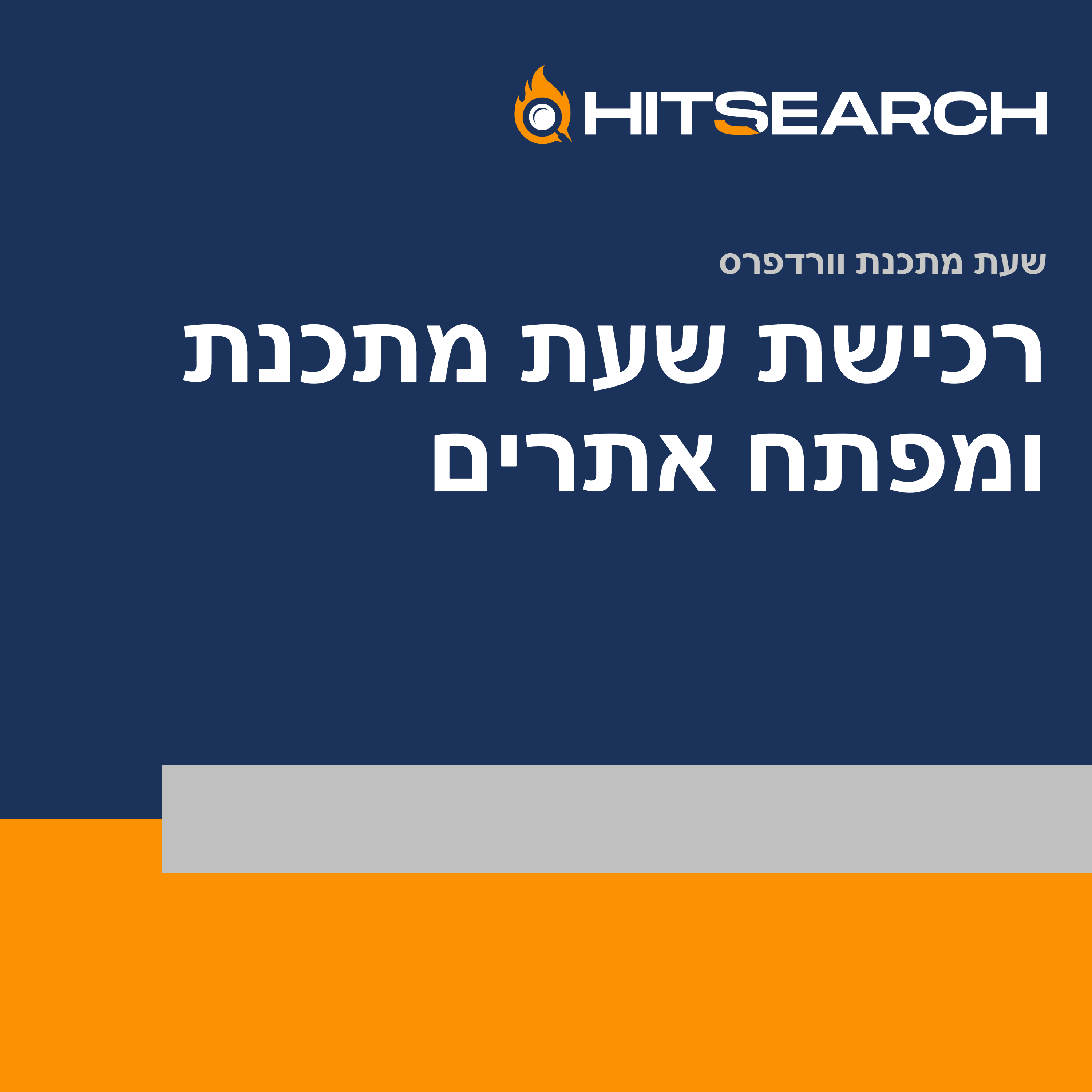 שעת מתכנת וורדפרס