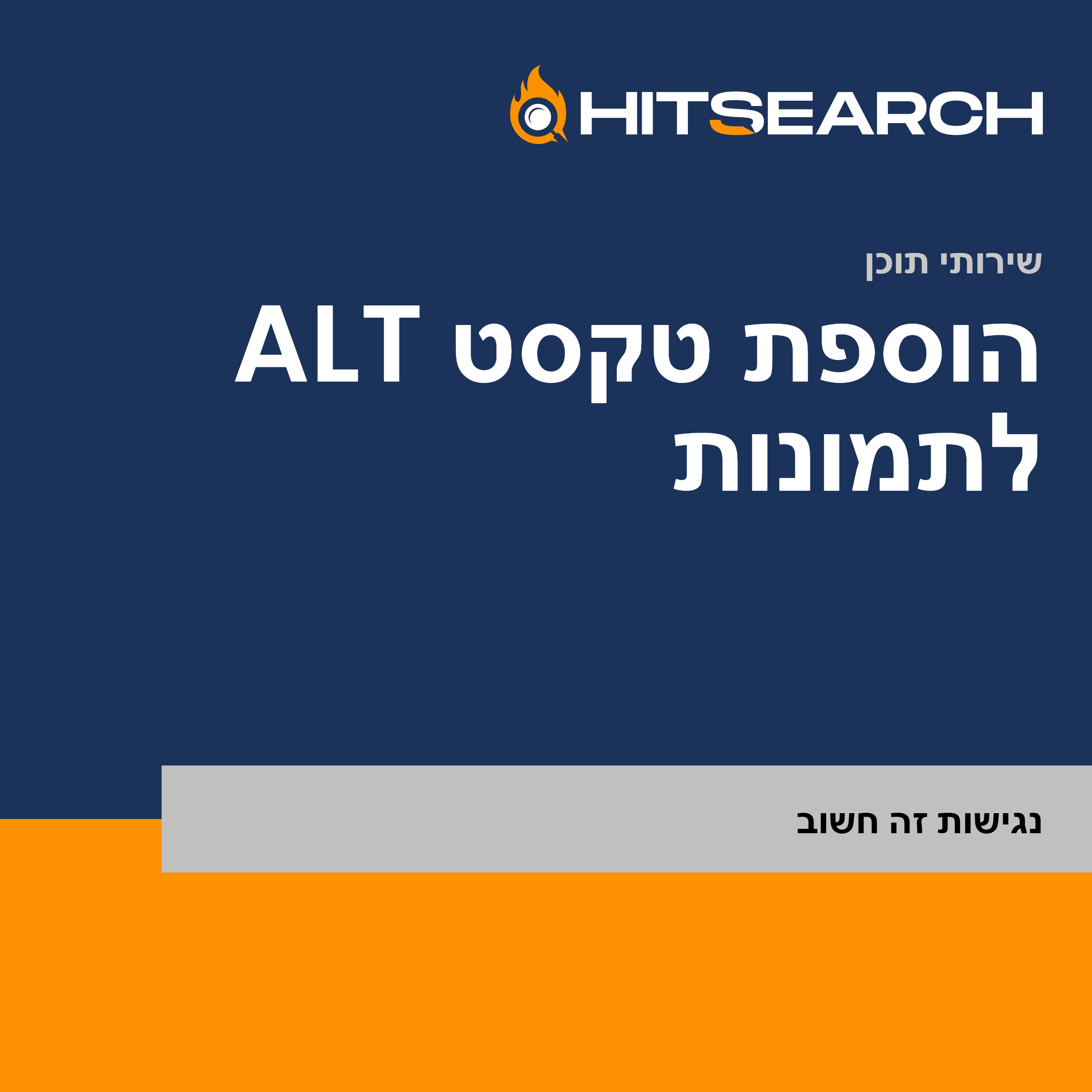 הוספת טקסט ALT לתמונות